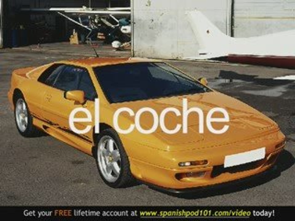 Learn Spanish - Spanish Vehicle Vocabulary