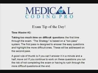 Medical Coding Exam Tip #2