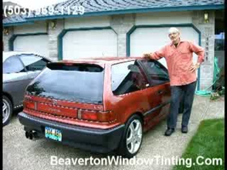 Beaverton Oregon Window Tinting for Cars