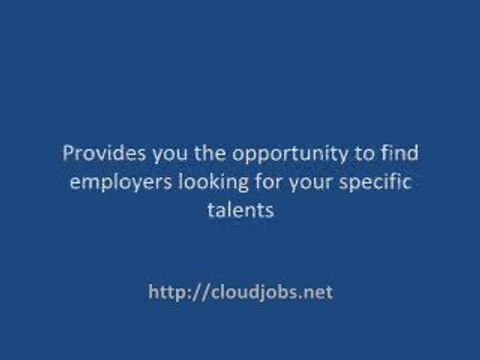 Search Cloud Computing Jobs - Free Service for Employers and