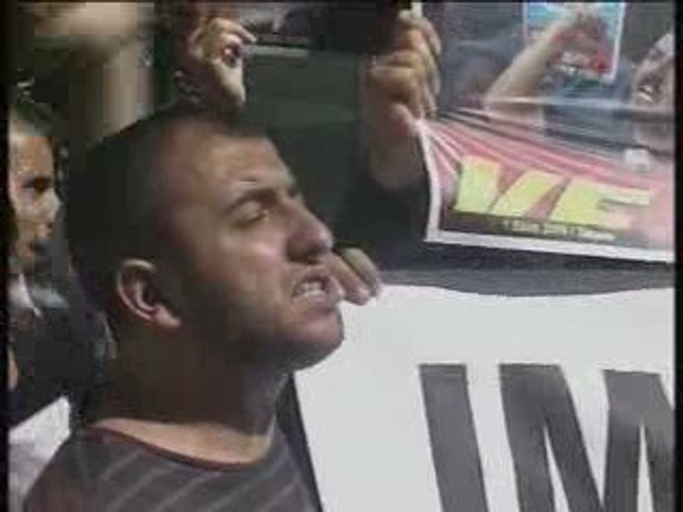 Kongre Vadisi'nde IMF Protestosu