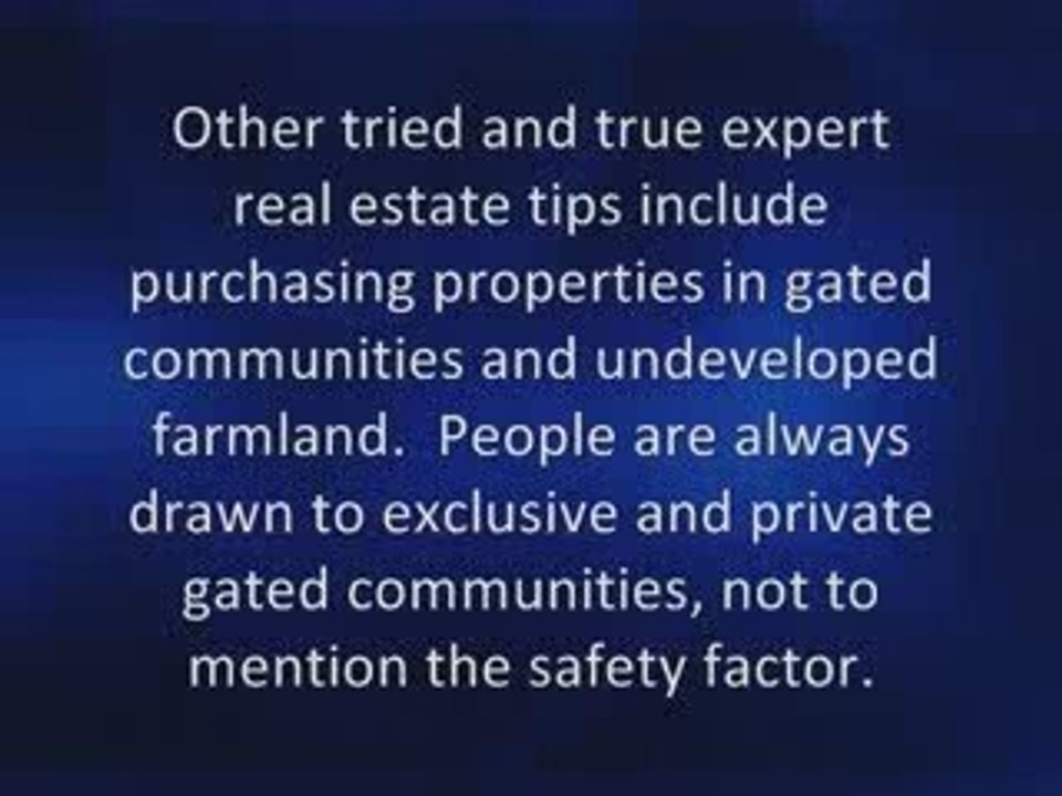 Expert Real Estate Tips for Investing