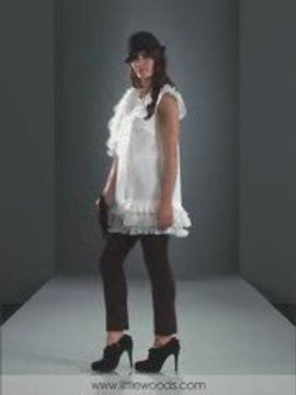 Definitions - Fancy sleeveless blouse