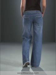 Animal - ANIMAL FLARED TIE WAIST JEA