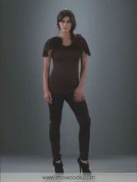 Definitions - Ruched neck jersey top