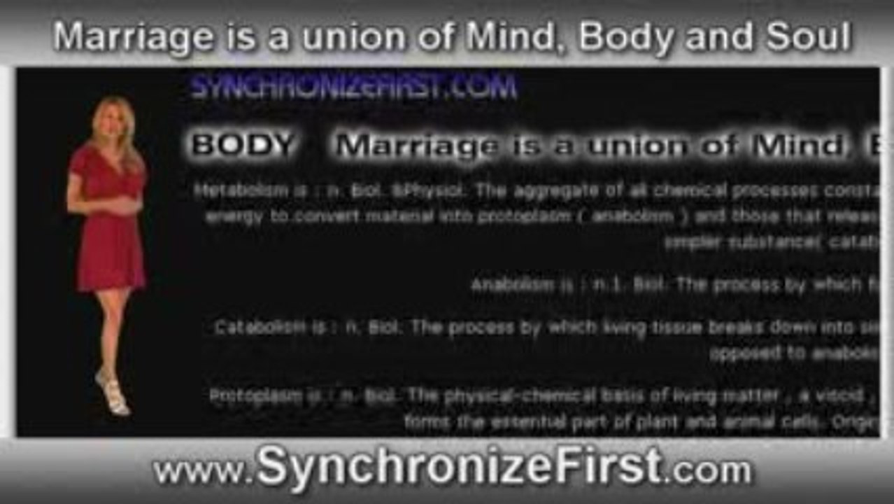 SynchronizeFirst - Marriage and Relationships