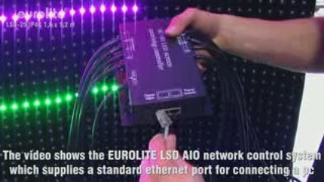 EUROLITE LSD-25 IP44 Flexible LED display panels