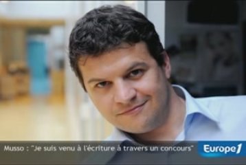 Musso : "Je suis venu à l'écriture à travers un concours"
