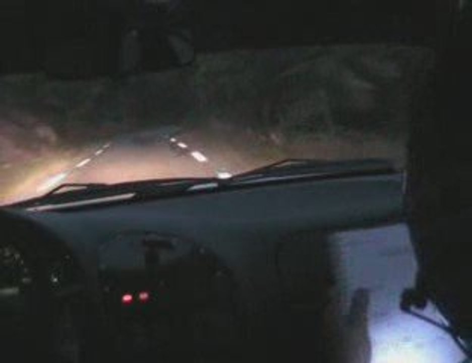 Rallye des Camisards ES5 Caderle by night