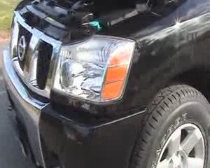 Nissan Titan 2005 V8 5.6L LE black #379-268