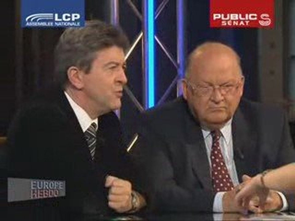Traité Lisbonne-Jean-Luc Mélenchon (Public Sénat - LCPAN)