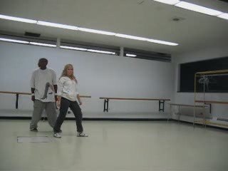 Catherine & Widy (Debut choré blue magic)