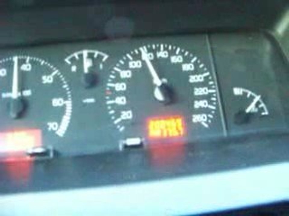 accélération renault safrane