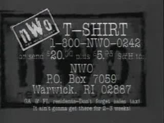 The nWo Black/White Announcements - BUY THE SHIRT!