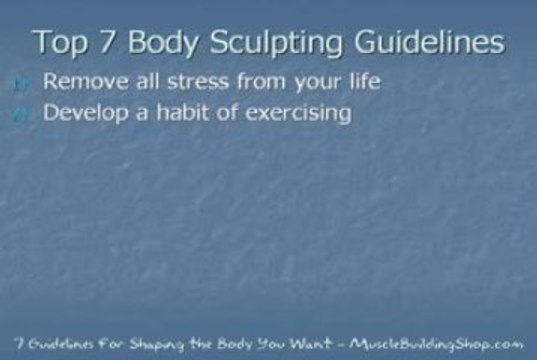 Body Sculpting Workout - Shaping the Body You Want - Part 1