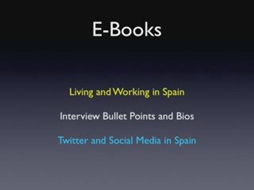 Success in Spain Video Introduction