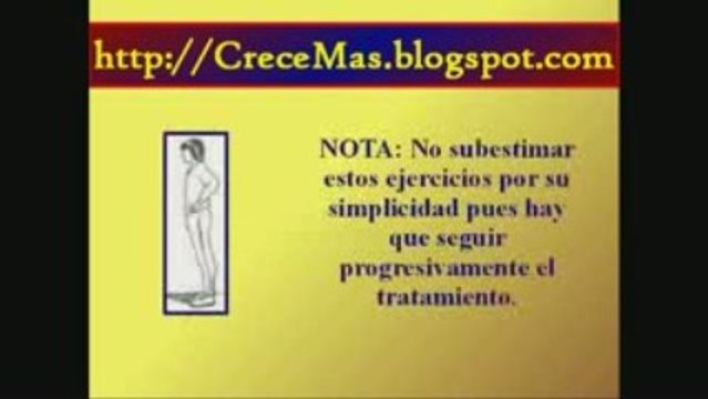 Aumentar Estatura: Semana1_3a. Crecer Estatura.