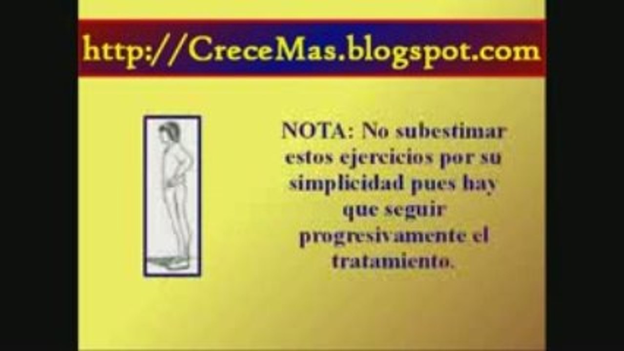 Aumentar Estatura: Semana1_3a. Crecer Estatura.