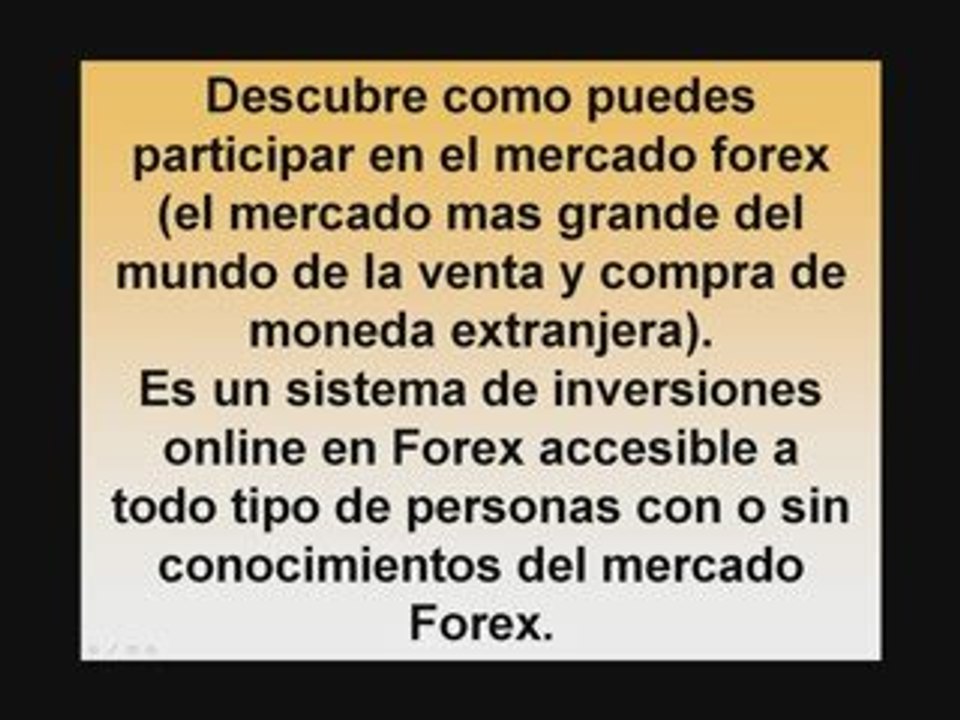 como ganar dinero por internet con inversiones forex
