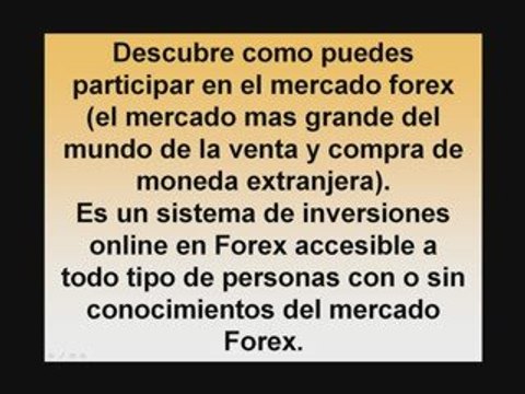 como ganar dinero por internet con inversiones forex