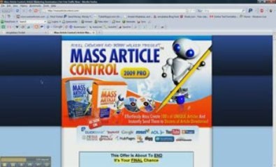 [FREE BONUS] Mass Article Control Review