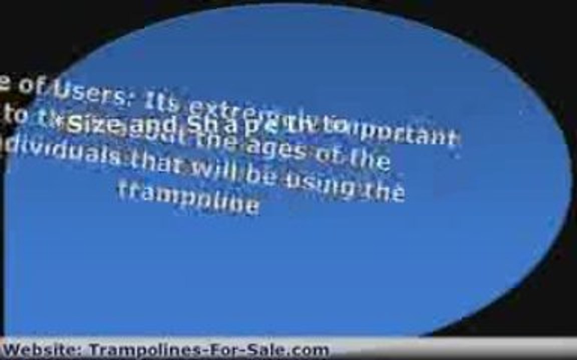 Trampolines For Sale