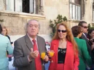 TONY MIRANDA CON ANA ARIAS SAAVEDRA EN LA FIESTA DE VALENCIA