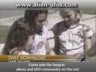 a giant enormous / ufo over bite pond pad?