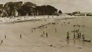 la plage de toulhars autrefois a larmor-plage