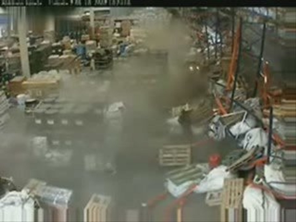 Un carriste très maladroit !