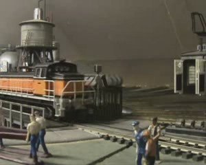 Différentes scènes de trains ho