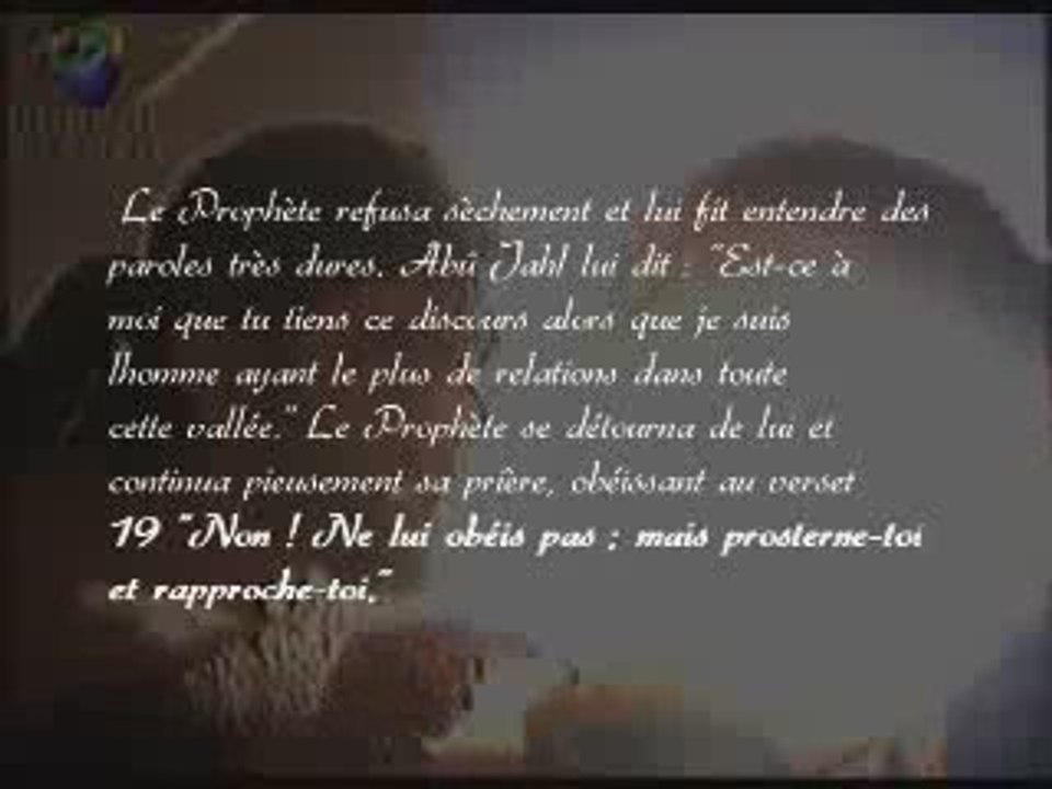 abu jahl tente de fracasser le Prophète saw!
