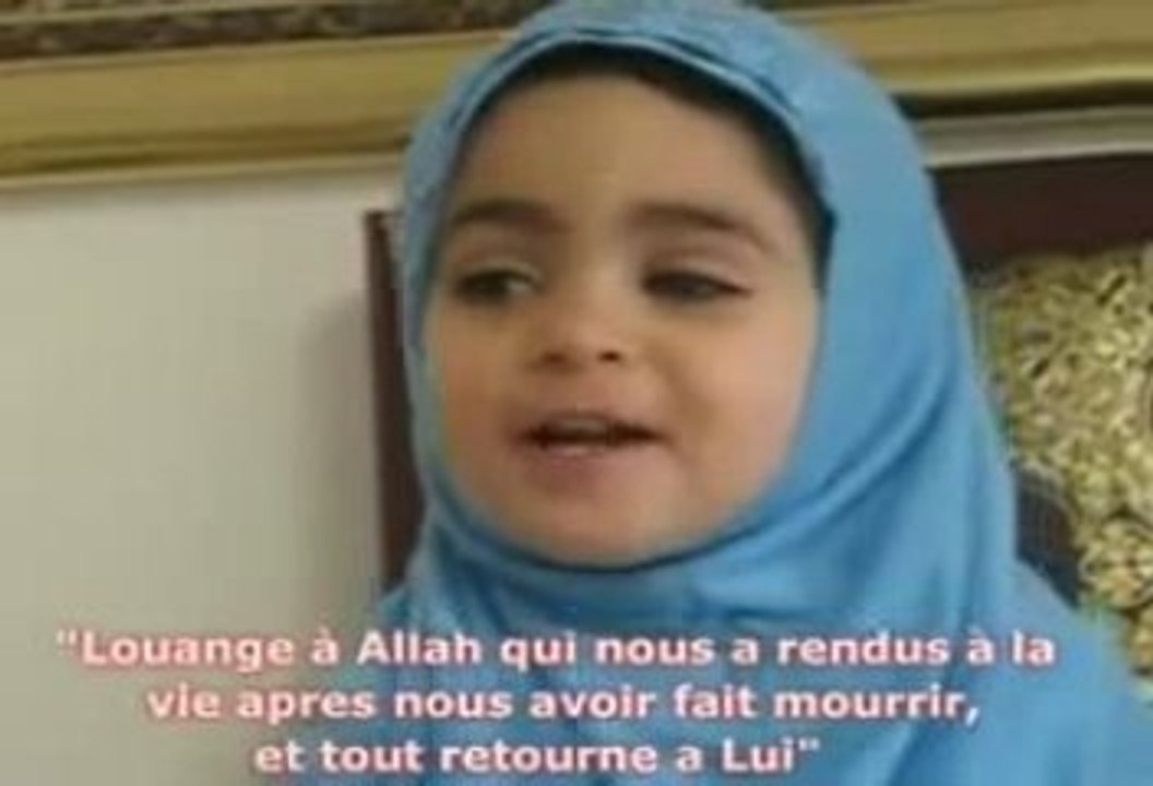 UNE FILLETTE PRÉPARÉE AU DJIHAD