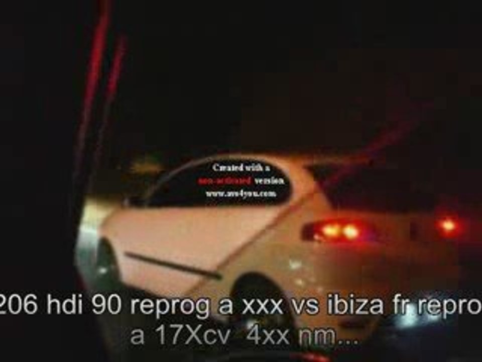 206 hdi 90 reprog vs ibiza fr tdi 17x CV et 4xx Nm
