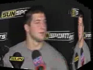 Tim Tebow Post Game LSU