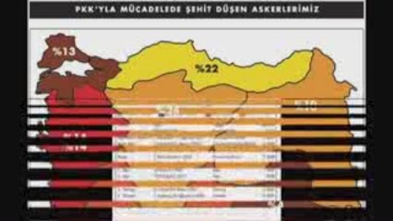 türk ulusu ve şehitleri