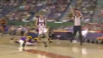 Jason Richardson impressive windmill slam against Golden