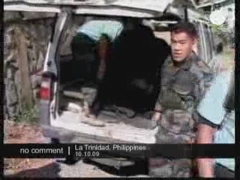 Glissement de terrain et inondations aux Philippines