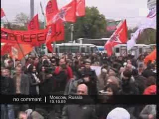 Manifestation de l'opposition en Russie