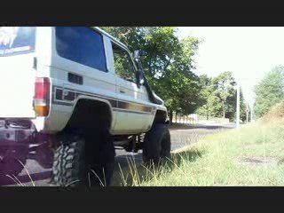 Toyota LJ70 Julien4x4 échappement