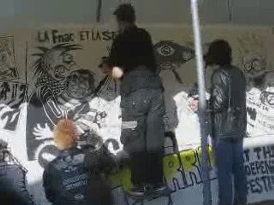 fresque Humungus Festi'val de marne