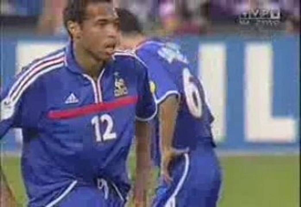 wlochy-francja - final 2000 PL skrót mecz cz.1