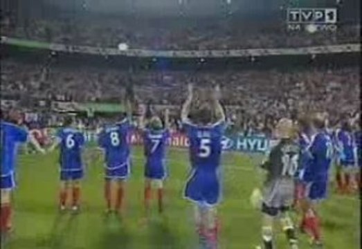 wlochy-francja - final 2000 PL skrót mecz cz.2