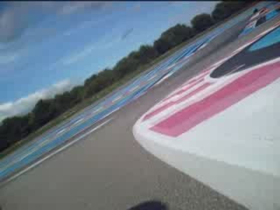 circuit du castellet la 10/10/09 cb1000r avec le team GMT94