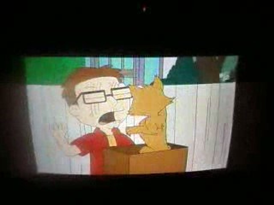 AMERICAIN DAD Steve attaquer par un chat 2