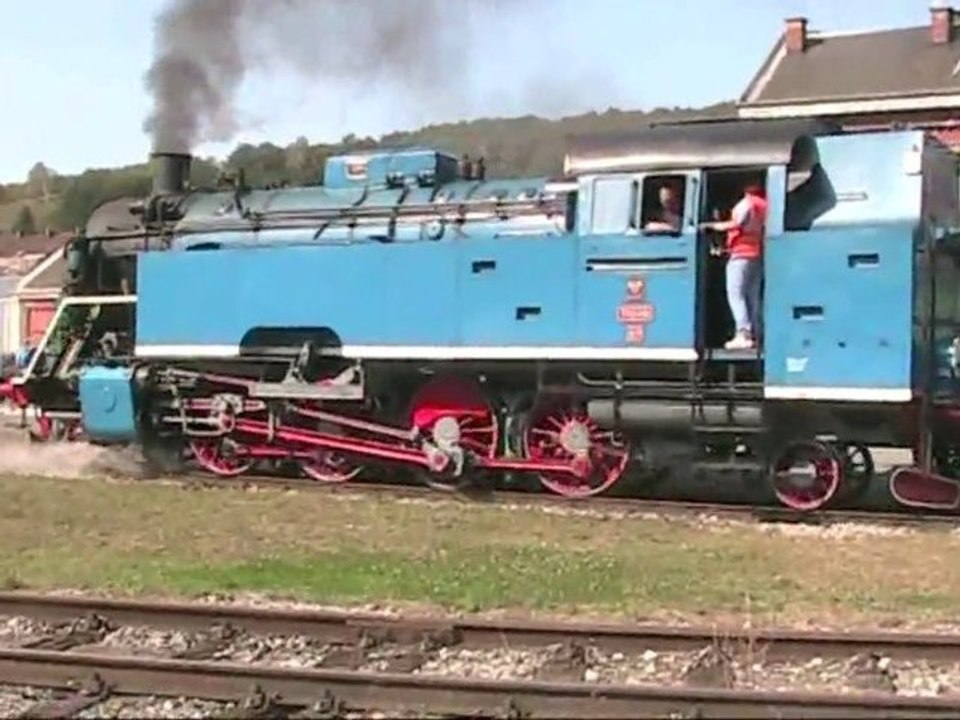Les trains à vapeur au Festival du CFV3V 2009 - 1ère partie