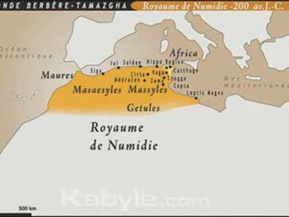 L'empire de Numidie (Algérie)