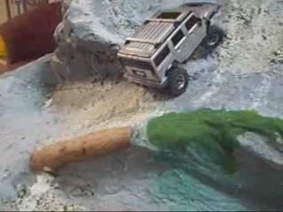 Mini-z Overland HUmmer H2 Trial Crawler