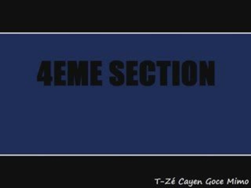 T-Zé Cayenne Goce Mimo - 4eme Section