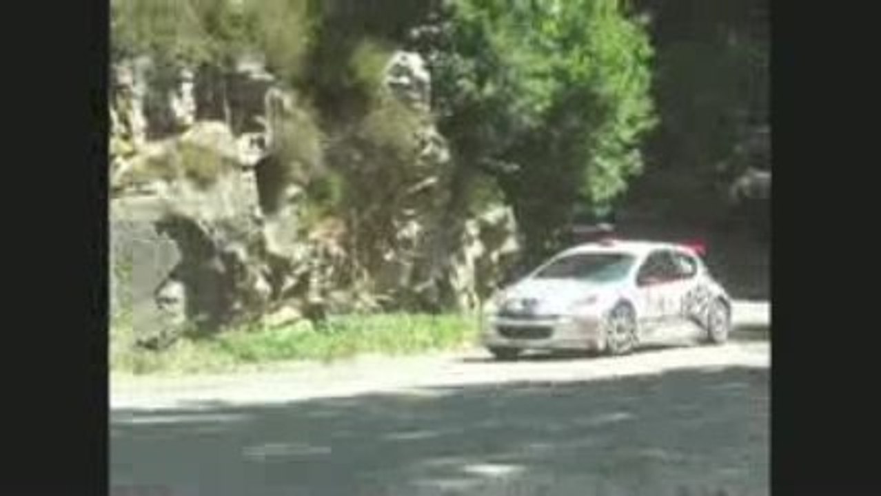 30ème Rallye Montagne Noire ES 5 du 1er au 10éme.